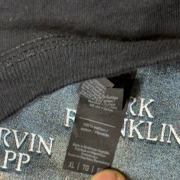 THE REUNION TOUR SHIRT BAND TSHIRT BLACK MENS SHORT SLEEVE VINTAGE - Picture 3 of 4